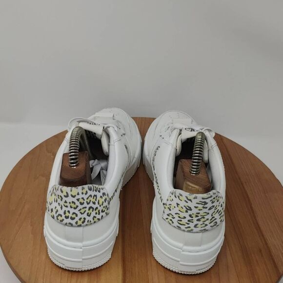 Nike Air Force 1 Pixel Leopard Sneakers- Womens- Size 7.5- White- [DH9632-101] - Picture 4 of 12